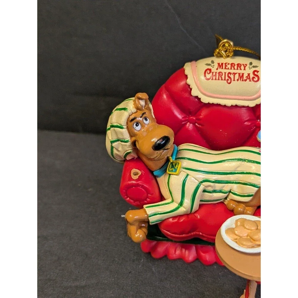 Vintage Christmas Scooby Doo Ornament SET/LOT of 4 Hanna-Barbera